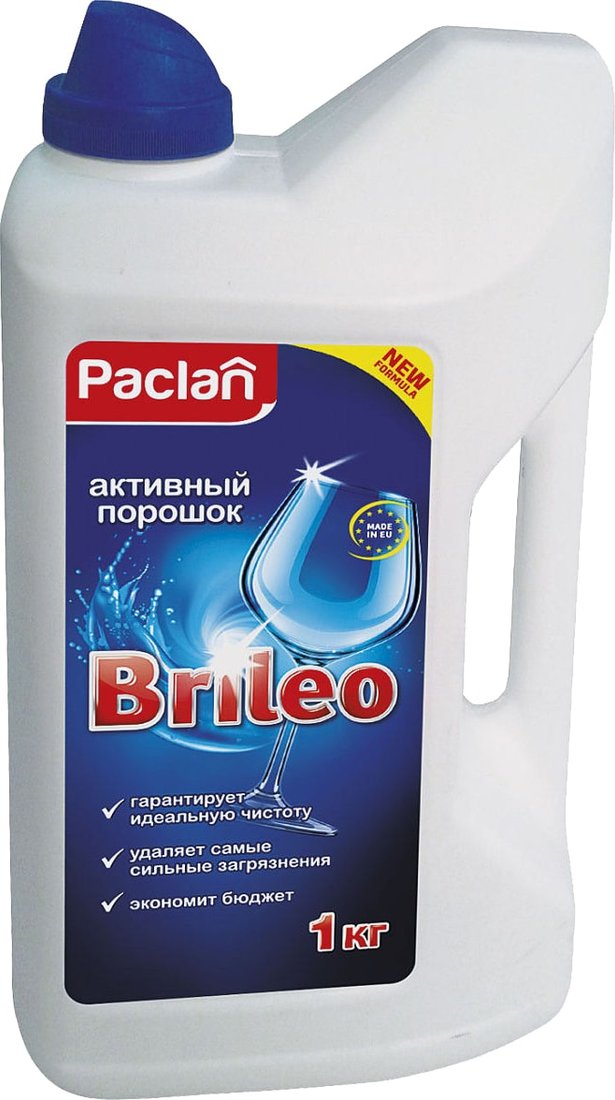 

Порошок для посудомоечной машины Paclan Brileo 1 кг