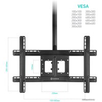 Кронштейн для телевизора Onkron N2L (черный)