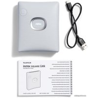 Мобильный фотопринтер Fujifilm Instax Square Link (белый)