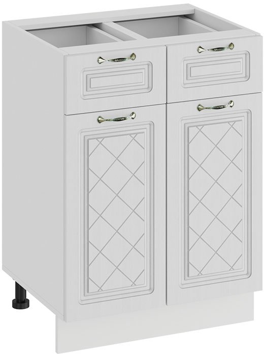 

Шкаф напольный Трия Бьянка 1Н6Я1 (белый/дуб белый)