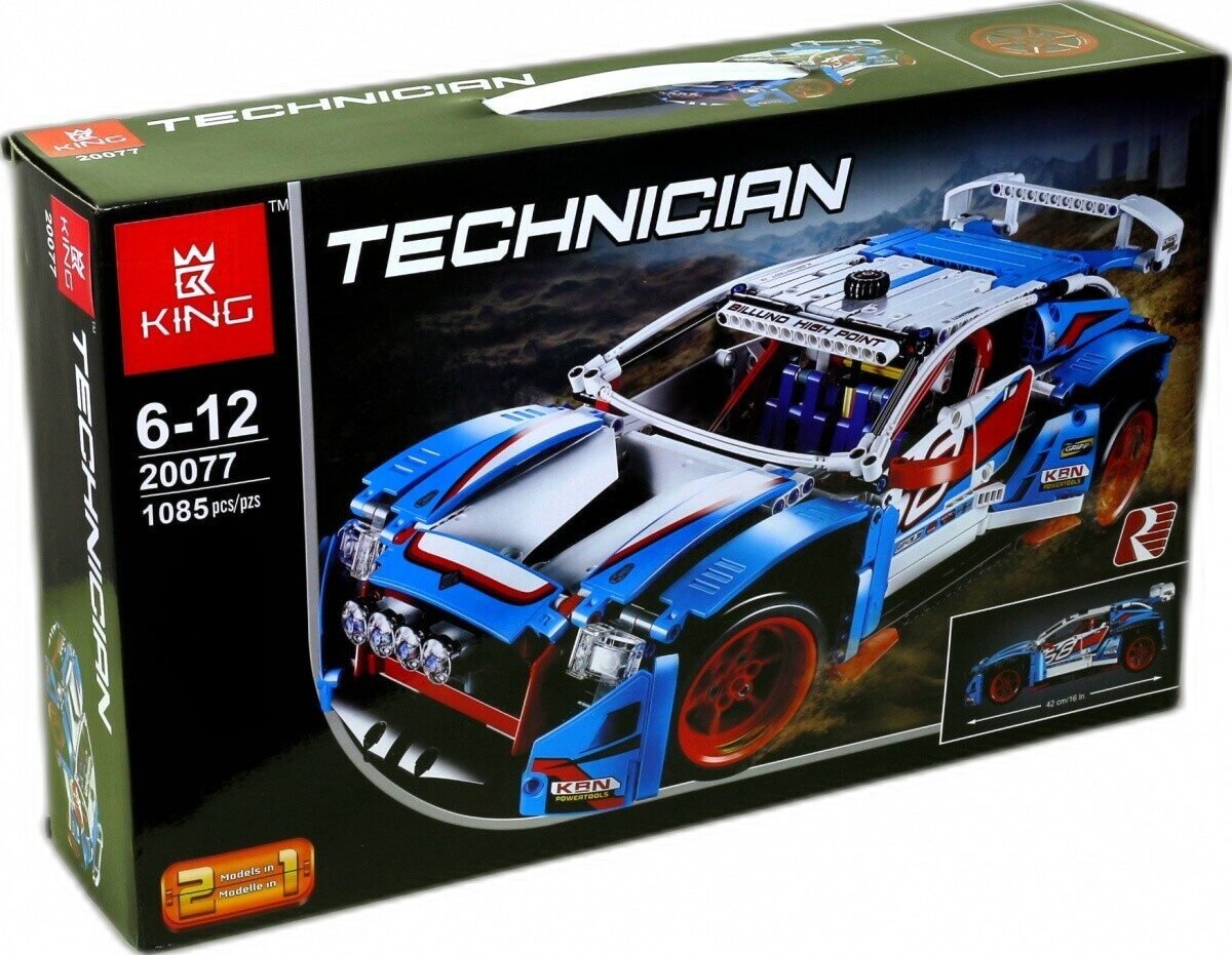 

Конструктор King Техник 20077 Гоночный автомобиль