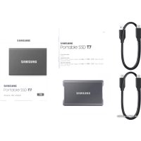 Внешний накопитель Samsung T7 1TB (серый)