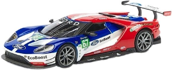 

Легковой автомобиль Bburago 2017 Ford GT №67 Le Mans 18-41158 (синий)