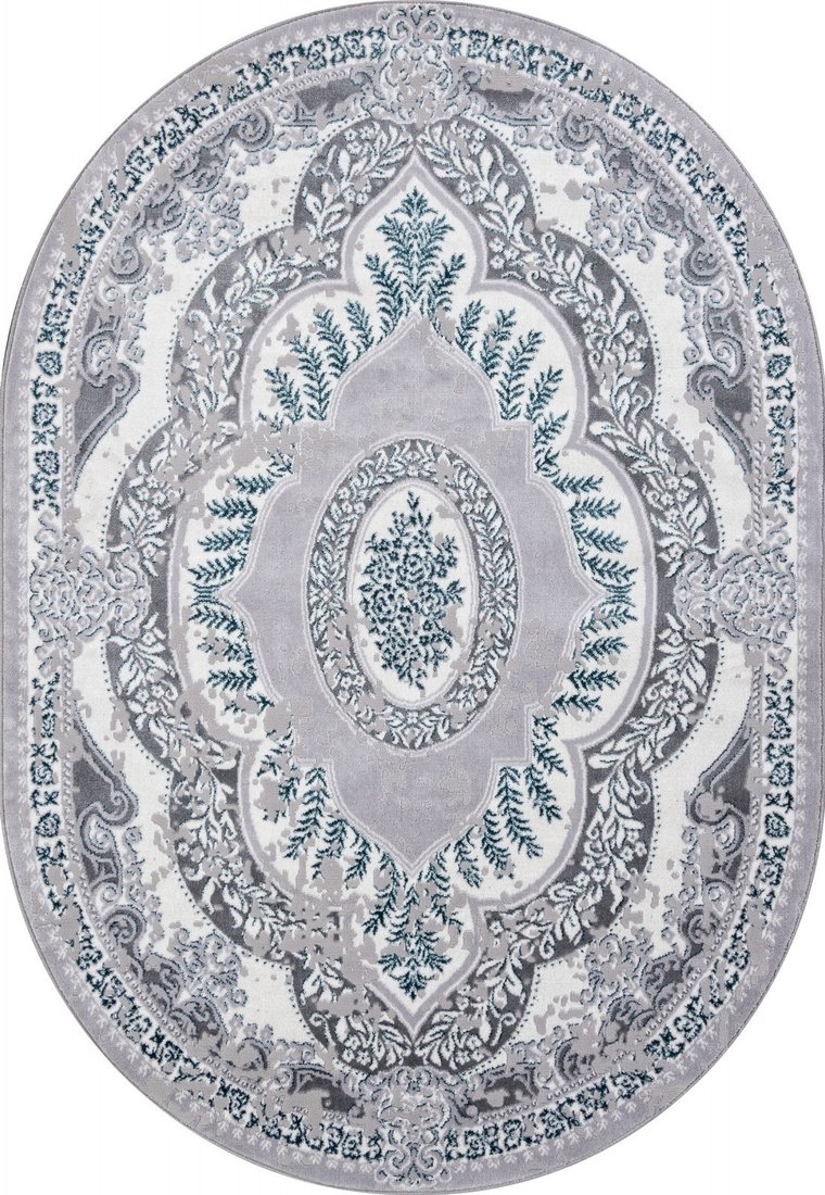 

Ковер для жилой комнаты Merinos Palermo F290-OVAL-GRAY (2х2.9)