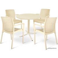 Стул Sheffilton SHT-S68 (бежевый/ваниль)