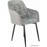 Стул с подлокотниками Бюрократ KF-7 (серый Light 19 антик/черный)