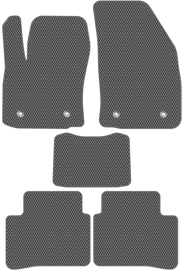 

Комплект ковриков для авто Alicosta Geely Tugella FY11 I (suv / HPBA4) 2019 - Н.В. (серый, ромб)