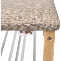 Банкетка Sheffilton SR-0628 Б-3 (прозрачный лак/кедровый) 295659