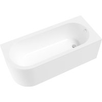 Ванна Lauter Monaco 170x72.5 2113170R (с каркасом и сифоном 21Y11021 матовый черный)