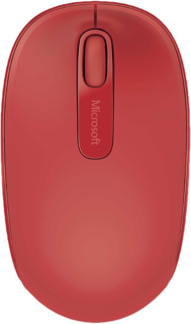 

Мышь Microsoft Wireless Mobile Mouse 1850 (красный)