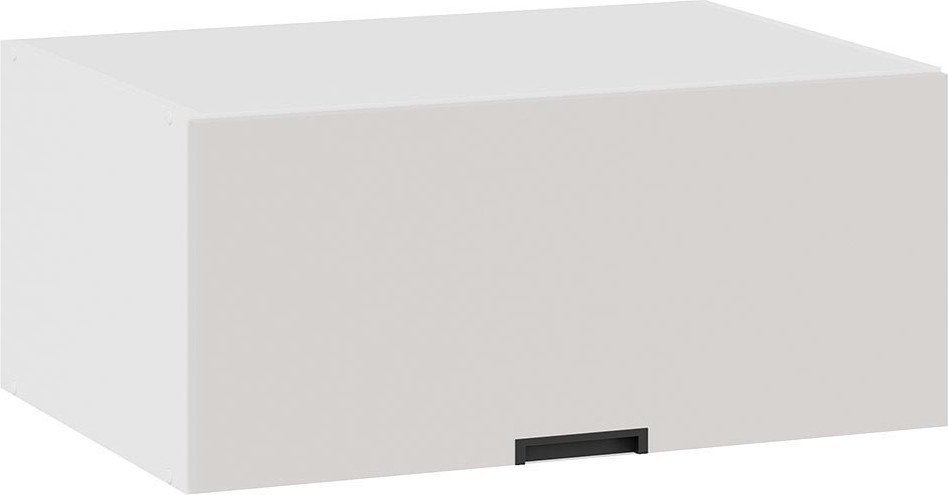 

Шкаф навесной Трия Гренада 1В8ГП (белый/холст мокко)