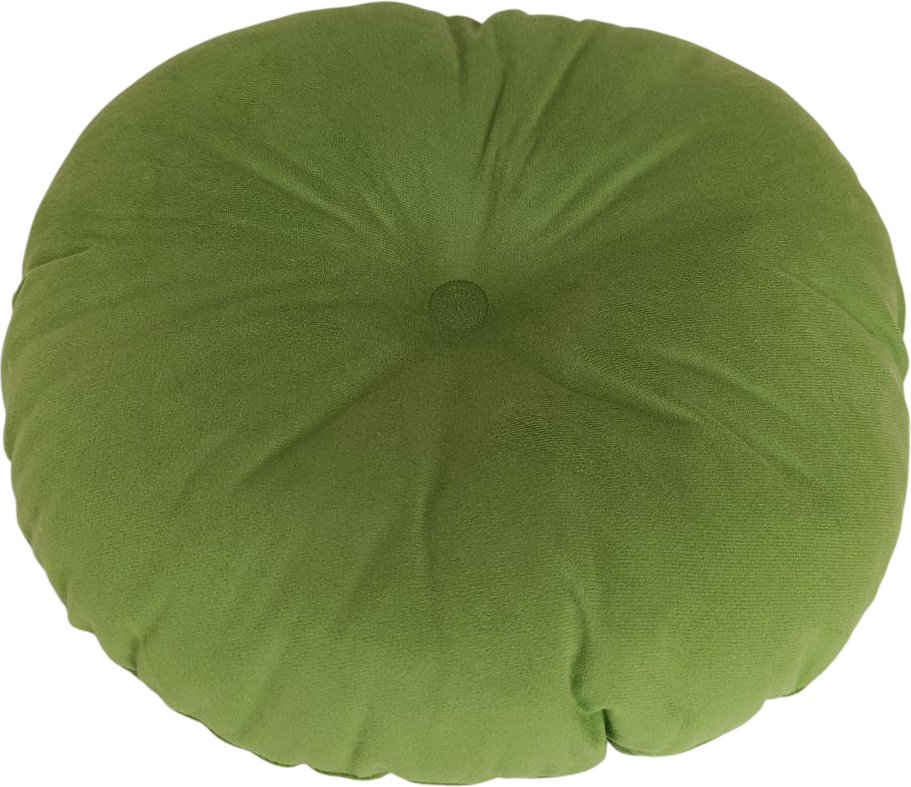 

Декоративная подушка Sled Круглая 40x40x10 (салатовый)