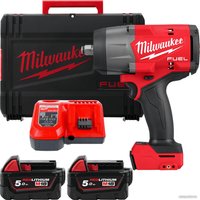 Гайковерт Milwaukee M18 FUEL M18FHIW2F12-502X 4933492783 (с 2-мя АКБ, кейс)