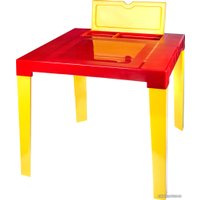 Детский стол Эльфпласт Аладдин (красный/желтый)