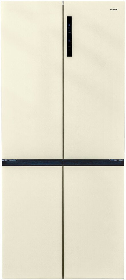 Четырёхдверный холодильник CENTEK CT-1746 Beige