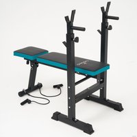 Силовая скамья Calviano 1008 (черный/синий)