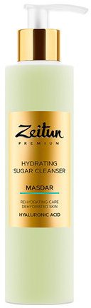 Zeitun Гель для умывания Masdar Сахарный увлажняющий с гиалуроновой кислотой 200 мл