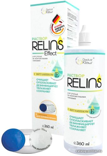 Раствор для линз Doctor Klaus Relins Effect 360 мл