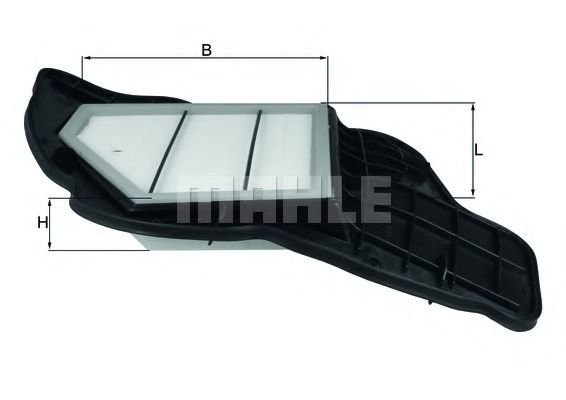 

Воздушный фильтр Mahle Knecht LX16845