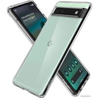 Чехол для телефона Spigen Ultra Hybrid для Pixel 6a ACS04477 (прозрачный)