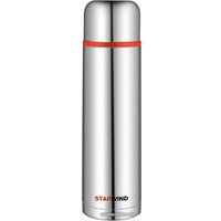 Термос StarWind 10-1000 1л (серебристый/красный)