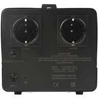 Стабилизатор напряжения Powerman AVS 1000 E Black