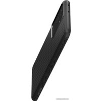 Чехол для телефона Spigen Liquid Air для Galaxy S21 Ultra ACS02350 (черный матовый)