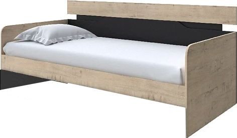 Кровать-тахта PROxSON Milton 120x190 (бунратти/черный)