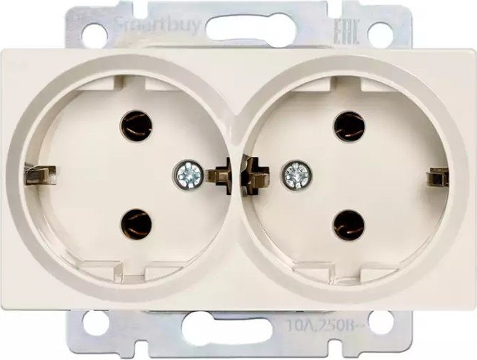 Розетка SmartBuy SBE-05i-16-S2-Z