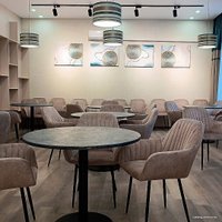 Кухонный стол Sheffilton SHT-TU43/TT 90 (черный муар/каменный уголь)