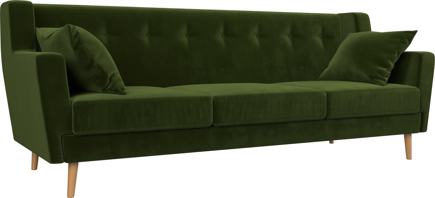 

Диван Mebelico Брайтон 3 109158 (микровельвет, зеленый)