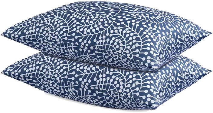 

Постельное белье Tkano Scandinavian touch TK23-PC0014 (2шт, темно-синий/спелая смородина)
