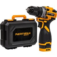 Дрель-шуруповерт Partisan AD-1660BL (с 2-мя АКБ, кейс)