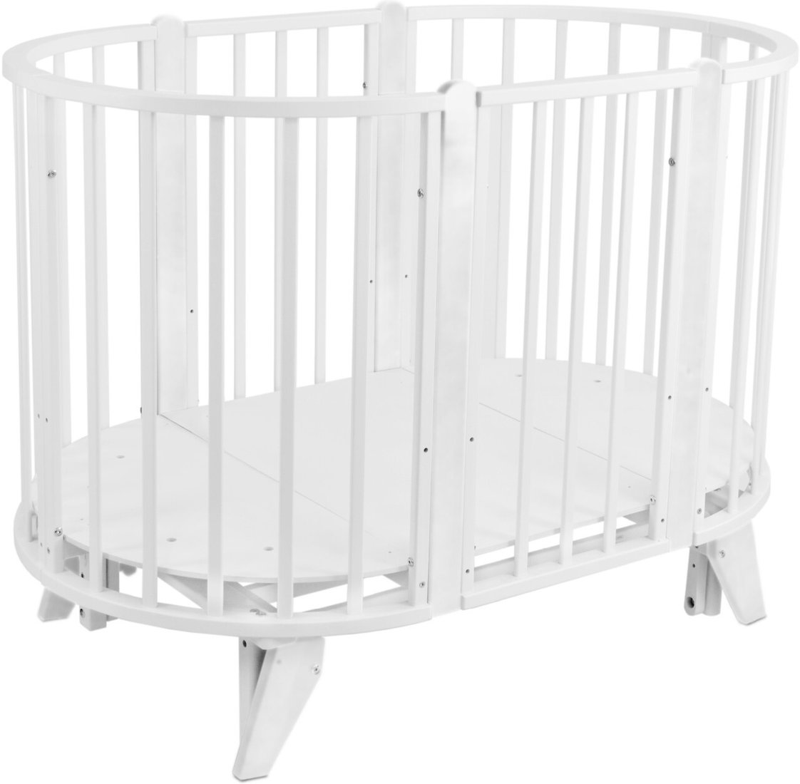 

Кроватка-трансформер Indigo София универсальный маятник 106601-6 (белый/белый)