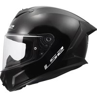 Мотошлем LS2 FF820 Rapid III Solid (S, черный глянцевый)