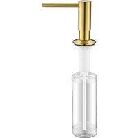 Дозатор для моющего средства Paulmark Decus D004-G (золотой)