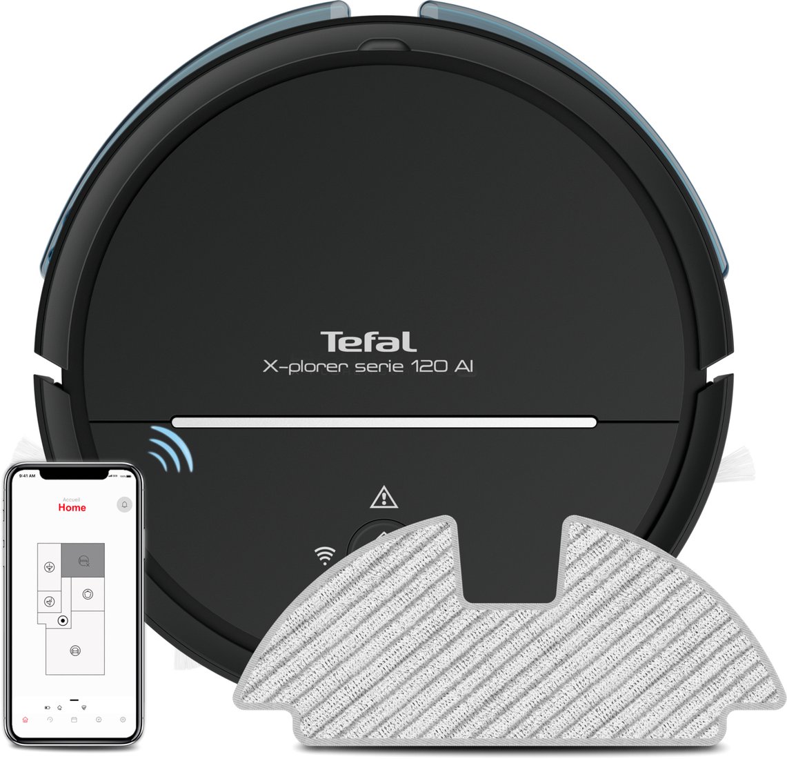 

Робот-пылесос Tefal X-Plorer Serie 120 Ai Animal & Allergy RG7865WH