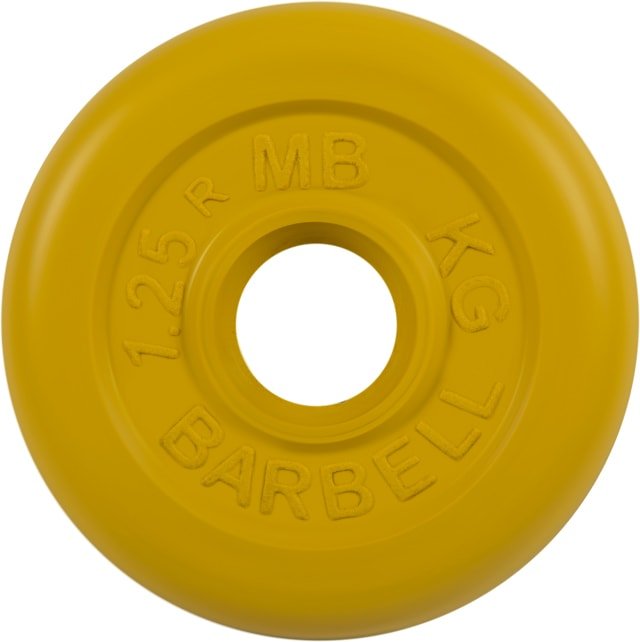 

Диск MB Barbell Стандарт 31 мм (1x1.25 кг, желтый)
