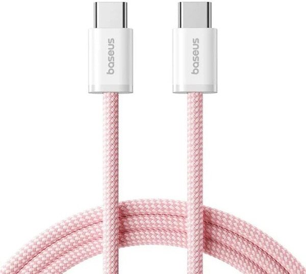 

Кабель Baseus Dynamic 4 Fast Charging Data Cable USB Type-C - USB Type-C (1 м, розовый)