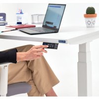 Стол для работы стоя WellDesk WDЕ Flagman 1395x800х28 (черный/дуб стирлинг)