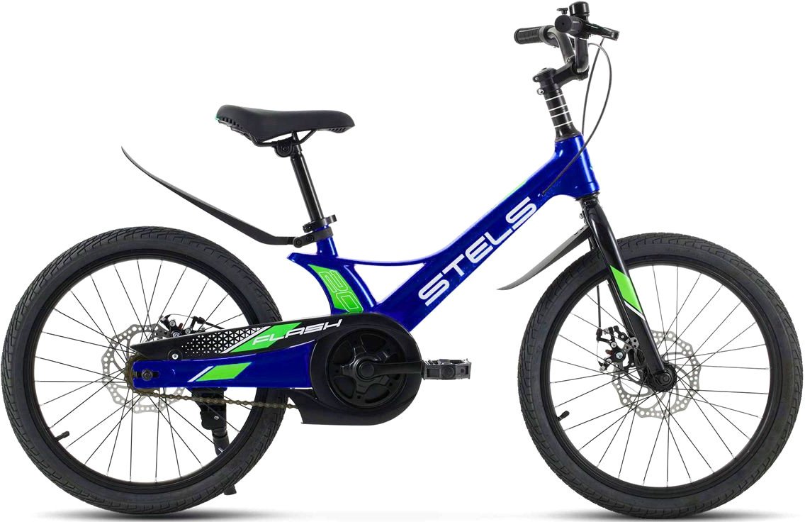 

Детский велосипед Stels Leader 210 MD 2024 (темно-синий/зеленый)
