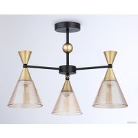 Люстра средней высоты Ambrella light Traditional TR3169/3 BK/GD