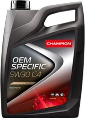 

Моторное масло Champion OEM Specific C4 5W-30 4л