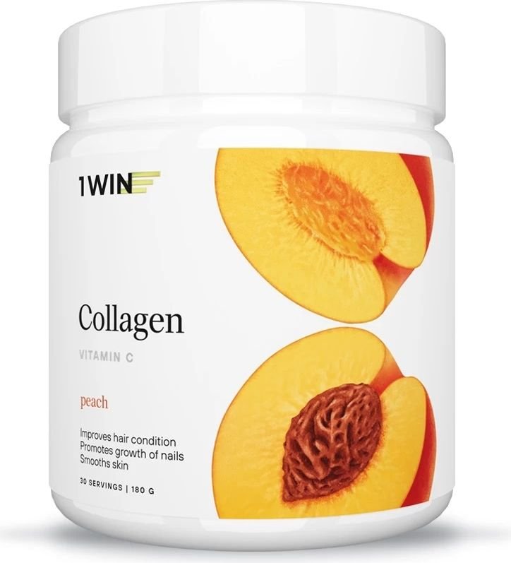 

Витамины, минералы 1WIN Collagen + Vitamine C (персик, 180 г)