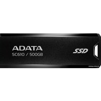 Внешний накопитель ADATA SC610 500GB SC610-500G-CBK/RD