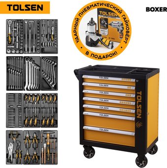 Универсальный набор инструментов Tolsen TT85415P (157 предметов)
