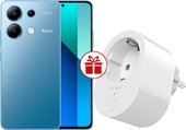 Redmi Note 13 8GB/512GB с NFC международная версия (ледяной синий) и Xiaomi Smart Plug 2 Wi-Fi по акции