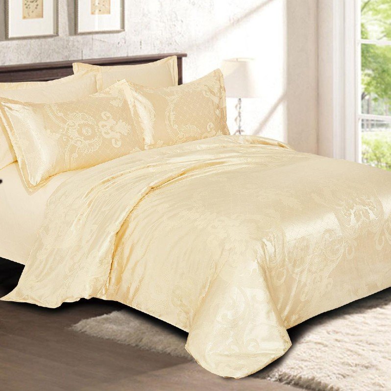 

Постельное белье Alleri Сатин Jacquard Premium евро max СЖ-058