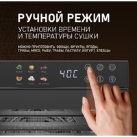 Сушилка для овощей и фруктов Weissgauff WDH 110 Digital Dry Pro
