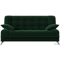 Диван Лига диванов Анна 102741 (велюр, зеленый)